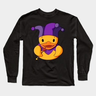 Court Jester Rubber Duck Long Sleeve T-Shirt